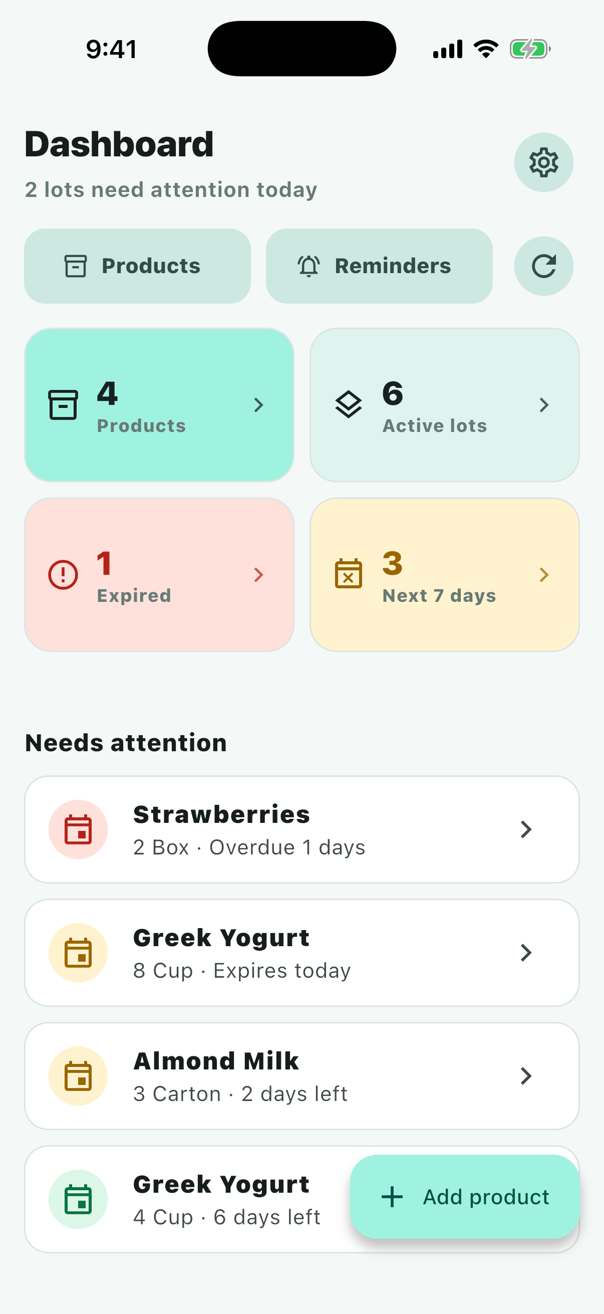 Validly dashboard
